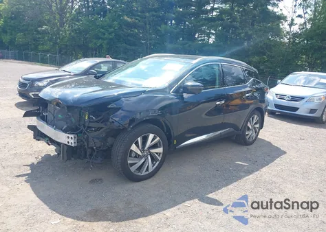 2020 Nissan Murano Sl Intelligent Awd z USA, uszkodzony, nr VIN 5N1AZ2CS5LN166164